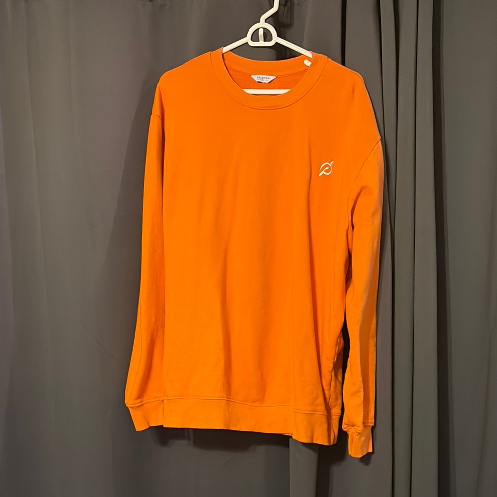 Orange Crewneck Peloton Sweatshirt